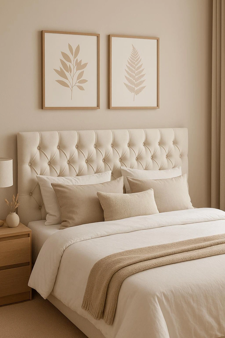 Cabecero de tapizado personalizable